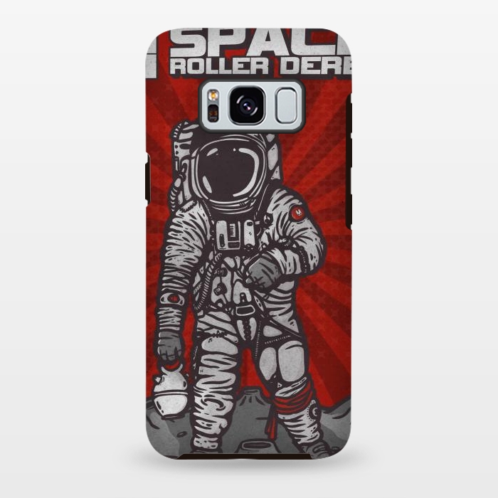 Galaxy S8 plus StrongFit Space roller derby by Manuvila
