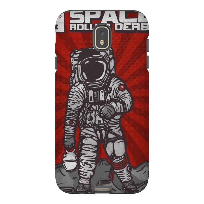 Galaxy J7 StrongFit Space roller derby by Manuvila