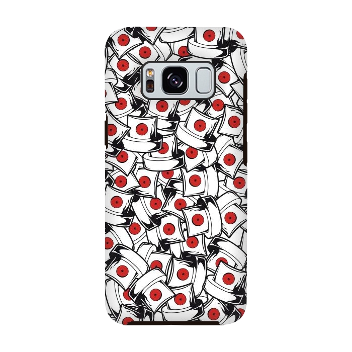 Galaxy S8 StrongFit red fat cap by Manuvila