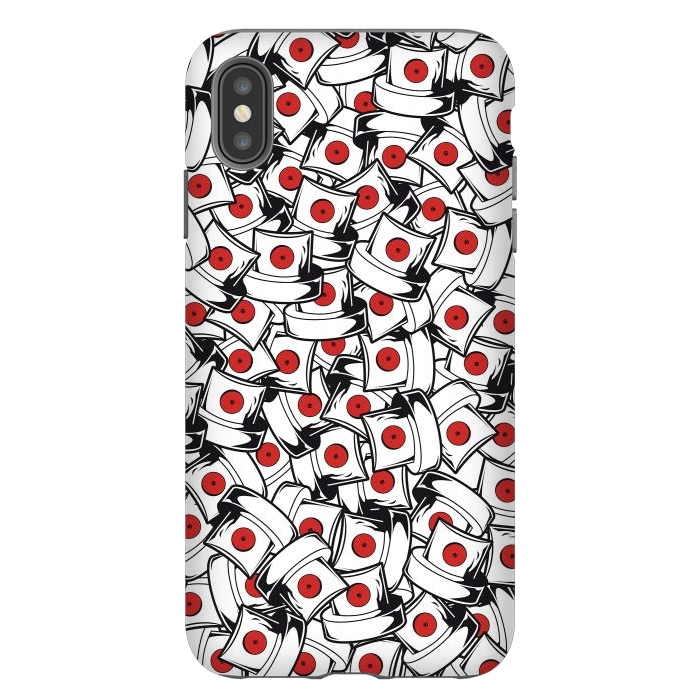 iPhone Xs Max StrongFit red fat cap by Manuvila
