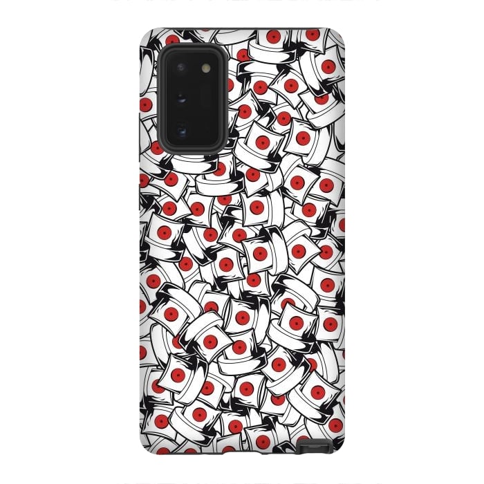 Galaxy Note 20 StrongFit red fat cap by Manuvila