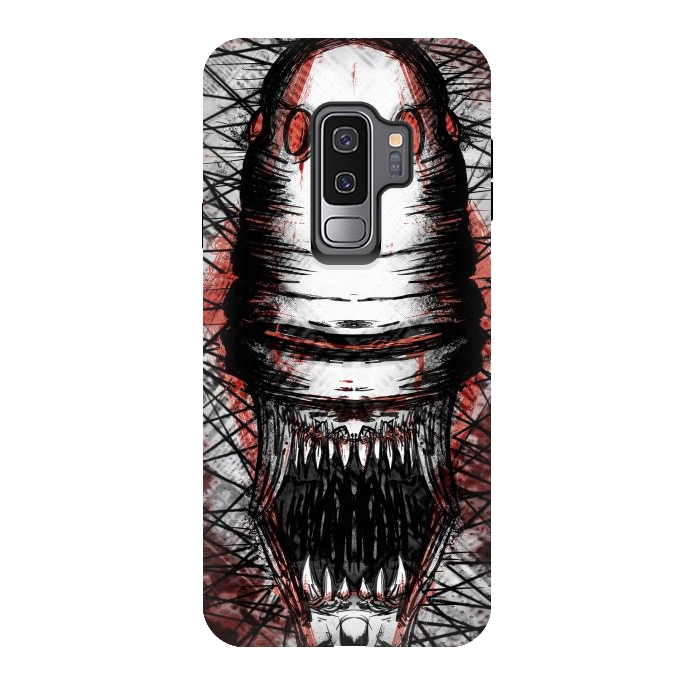 Galaxy S9 plus StrongFit terror robot by Manuvila