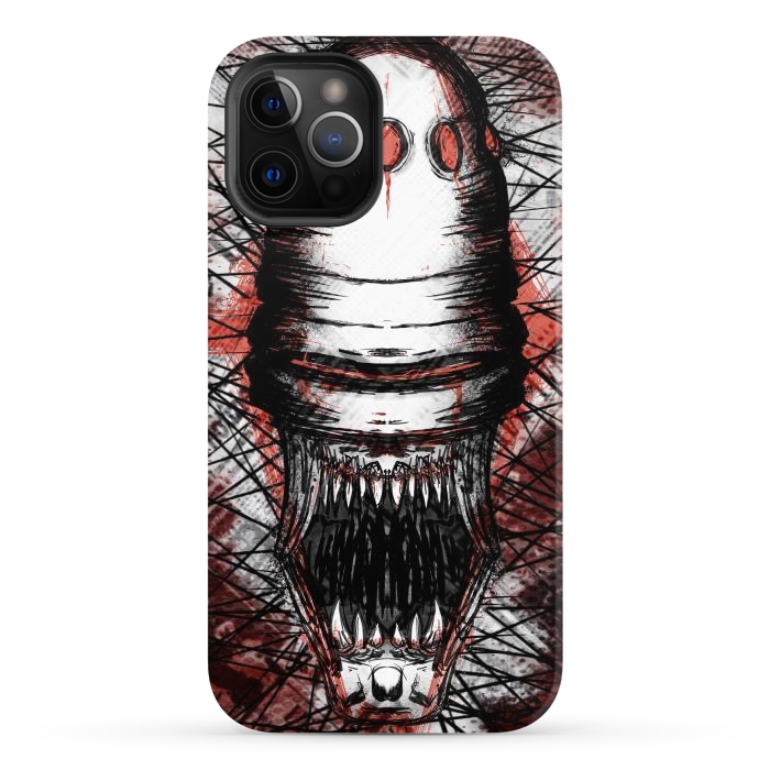 iPhone 12 Pro Max StrongFit terror robot by Manuvila