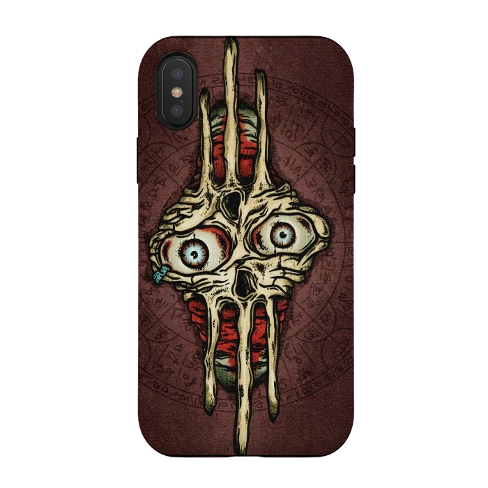 iPhone Xs / X StrongFit Double face by Manuvila