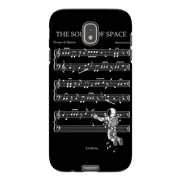 Galaxy J7 StrongFit The Sound of Space - (Black version) by LM2Kone