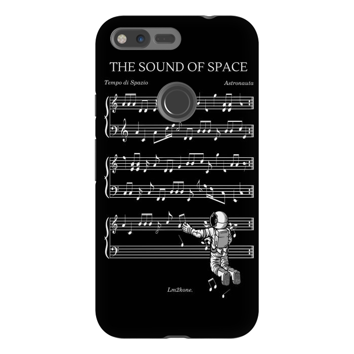 Pixel XL StrongFit The Sound of Space - (Black version) by LM2Kone