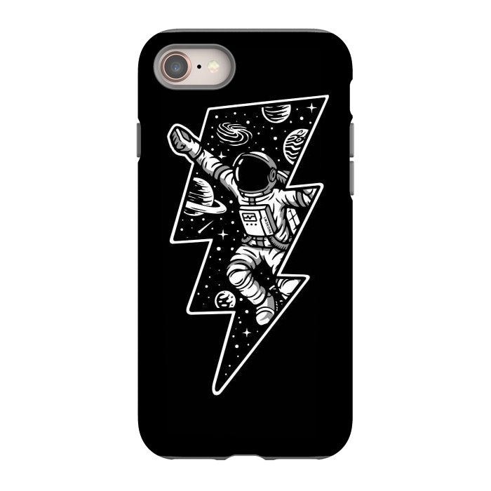 iPhone 8 StrongFit Power Spaceman by LM2Kone