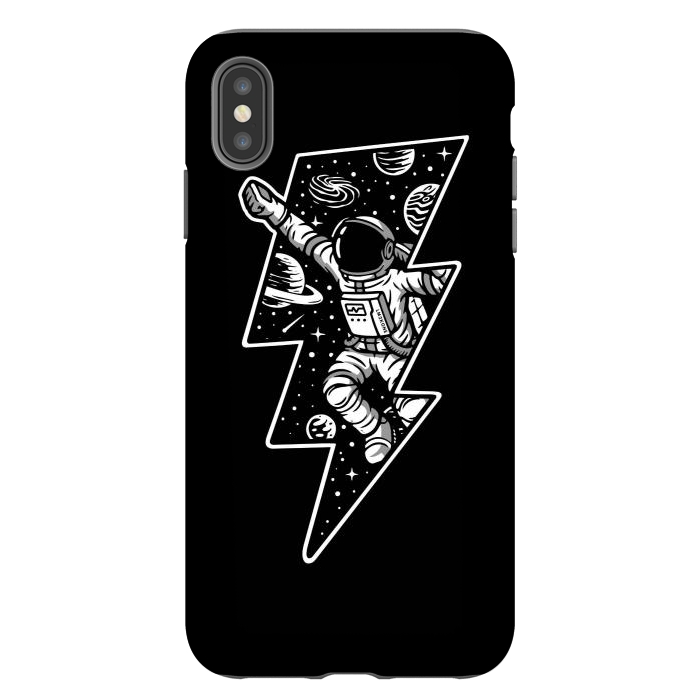 iPhone Xs Max StrongFit Power Spaceman by LM2Kone