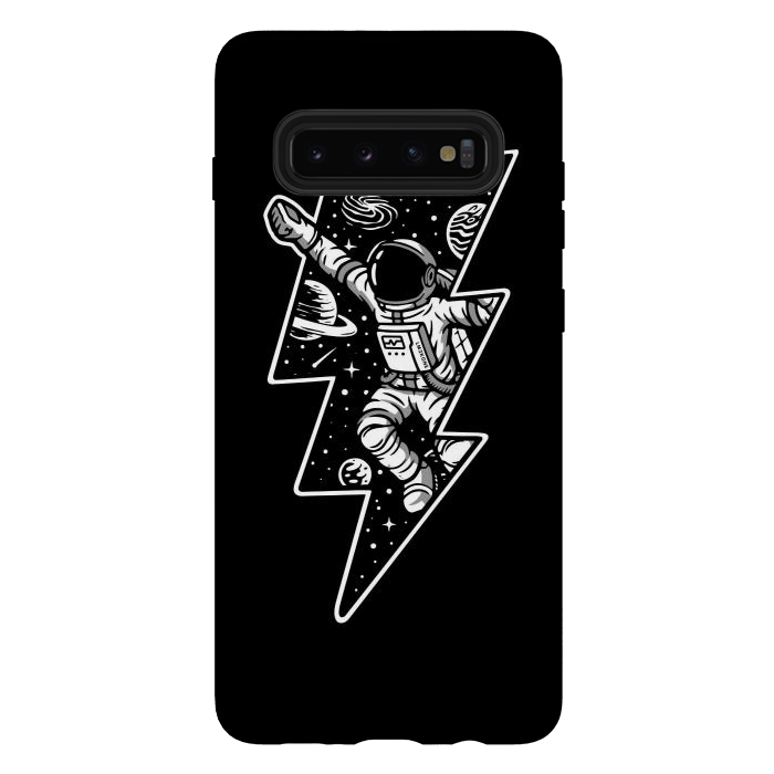 Galaxy S10 plus StrongFit Power Spaceman by LM2Kone