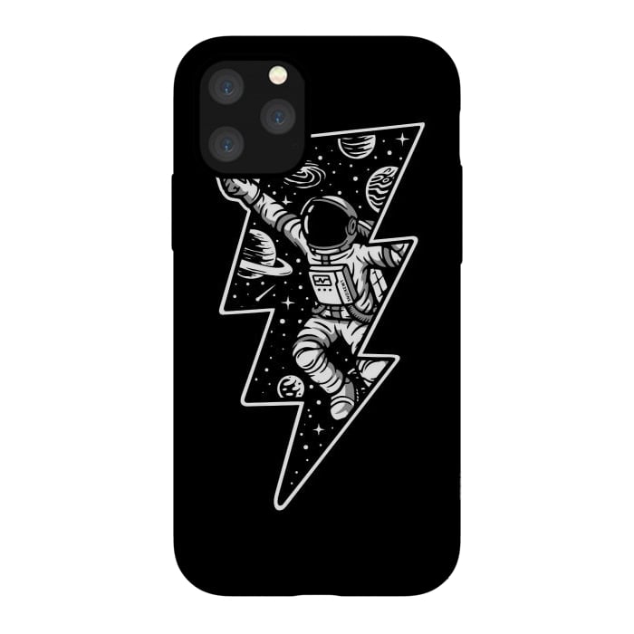 iPhone 11 Pro StrongFit Power Spaceman by LM2Kone