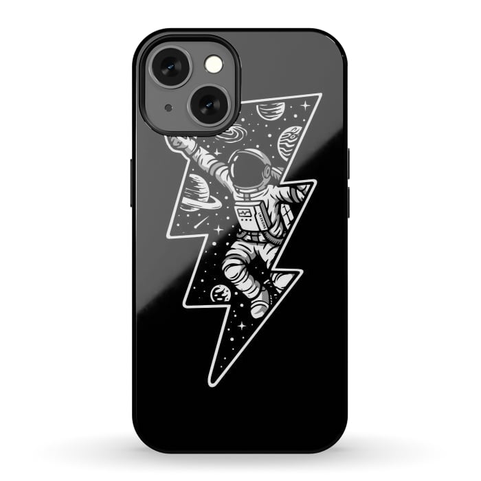 iPhone 13 StrongFit Power Spaceman by LM2Kone