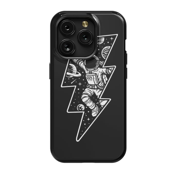 iPhone 15 Pro StrongFit Power Spaceman by LM2Kone