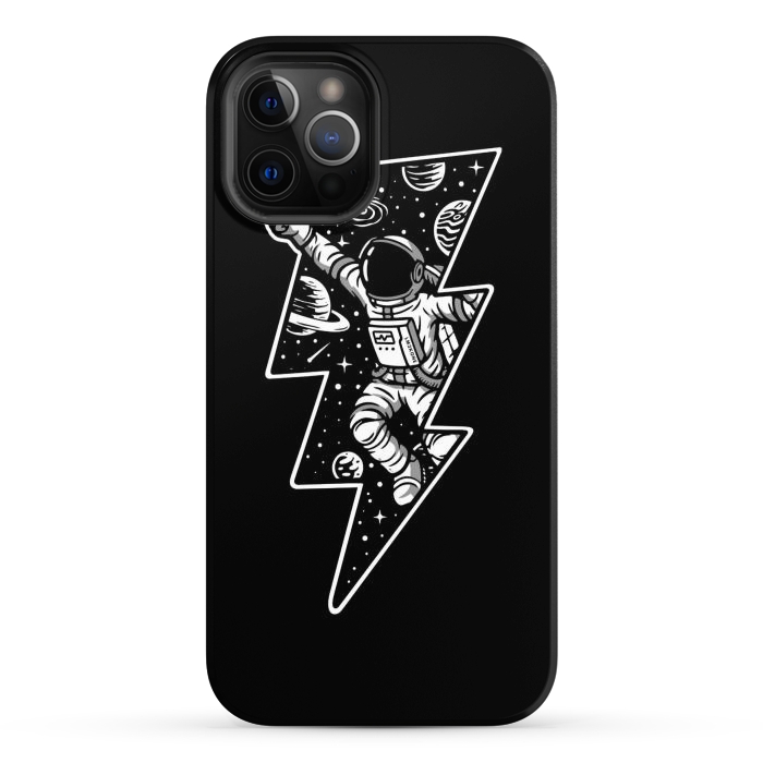 iPhone 12 Pro Max StrongFit Power Spaceman by LM2Kone