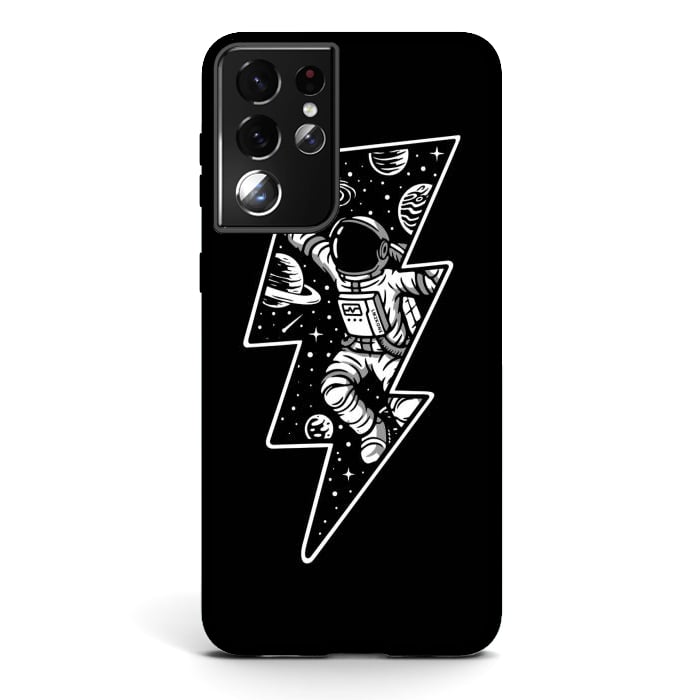 Galaxy S21 ultra StrongFit Power Spaceman by LM2Kone