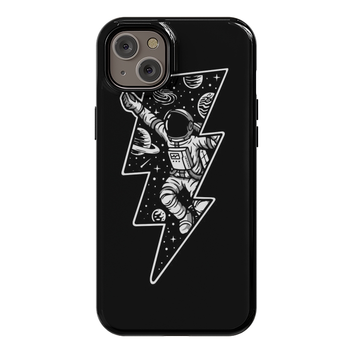 iPhone 14 Plus StrongFit Power Spaceman by LM2Kone