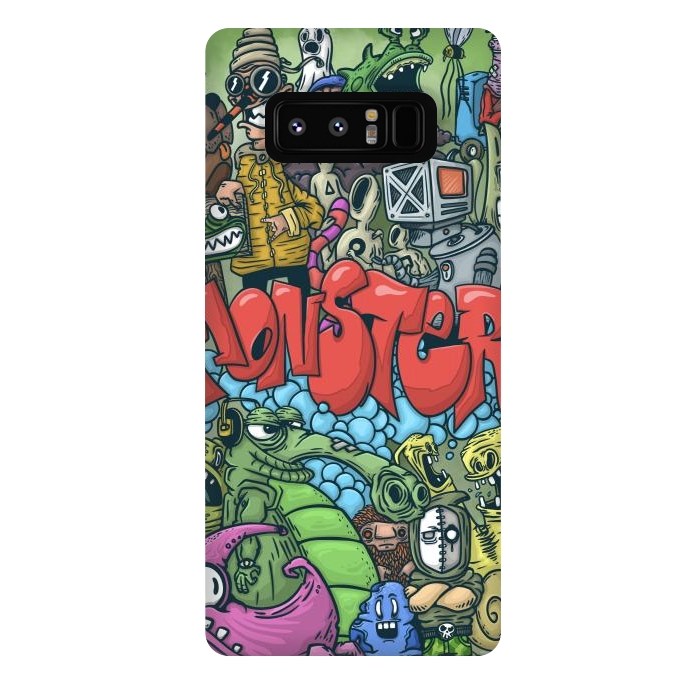 Galaxy Note 8 StrongFit Monster by Manuvila