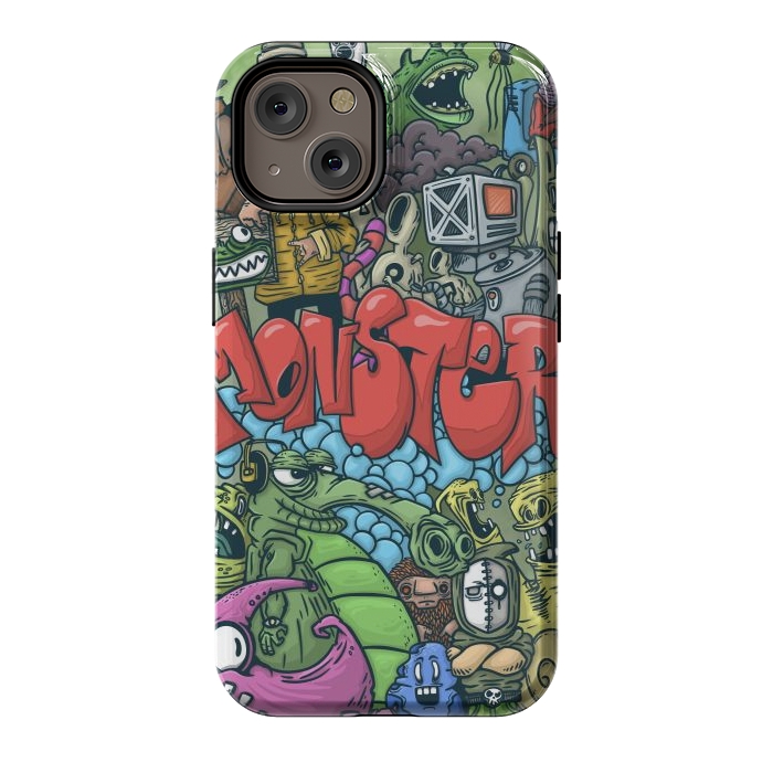 iPhone 14 StrongFit Monster by Manuvila