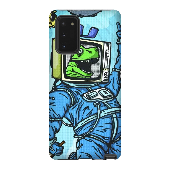 Galaxy Note 20 StrongFit Astro lizard by Manuvila