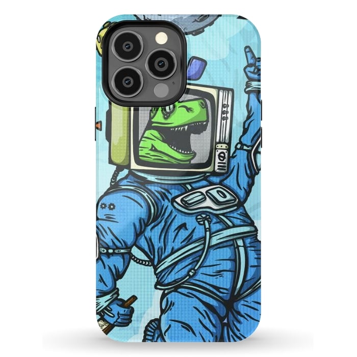 iPhone 13 Pro Max StrongFit Astro lizard by Manuvila