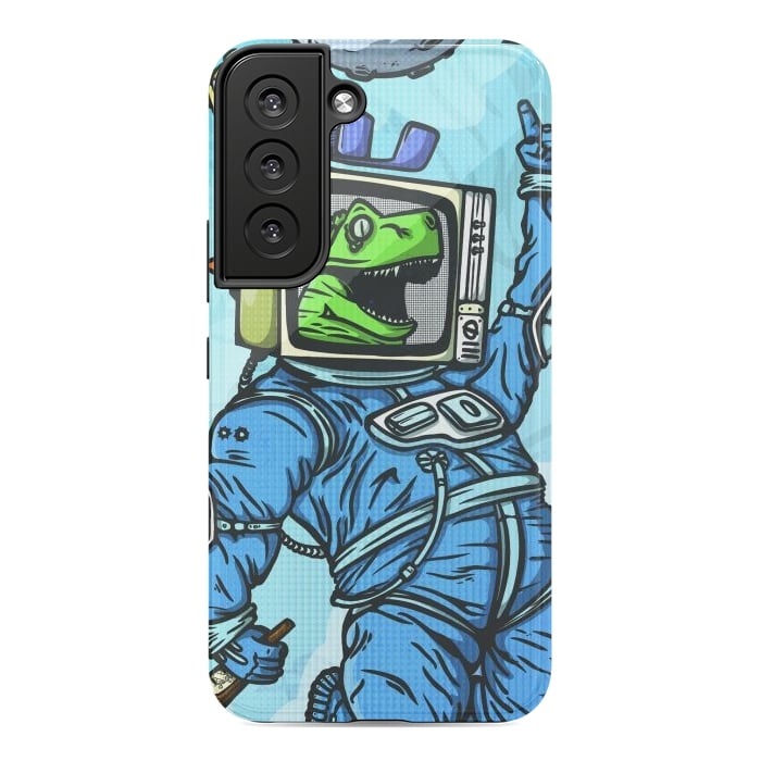 Galaxy S22 StrongFit Astro lizard by Manuvila