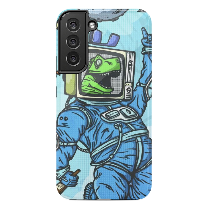 Galaxy S22 plus StrongFit Astro lizard by Manuvila
