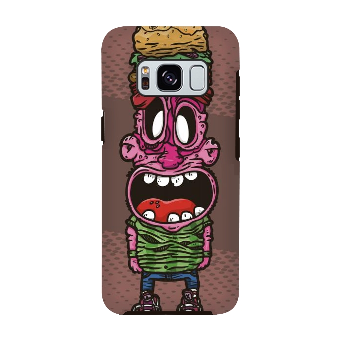 Galaxy S8 StrongFit Burgerman by Manuvila