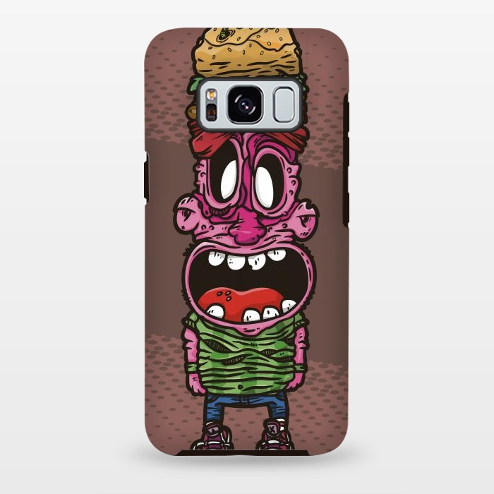Galaxy S8 plus StrongFit Burgerman by Manuvila