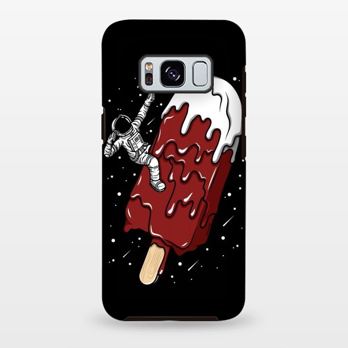 Galaxy S8 plus StrongFit Ice Cream Astronaut - Chocolate. by LM2Kone