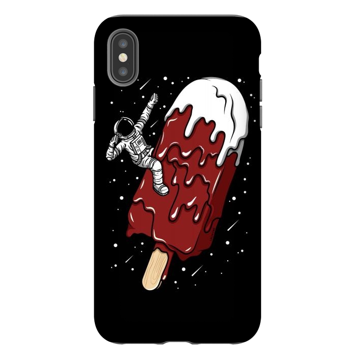 iPhone Xs Max StrongFit Ice Cream Astronaut - Chocolate. by LM2Kone