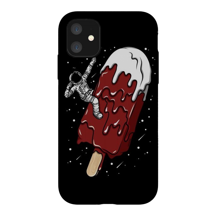 iPhone 11 StrongFit Ice Cream Astronaut - Chocolate. by LM2Kone