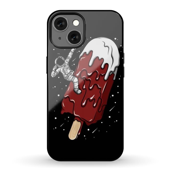 iPhone 13 StrongFit Ice Cream Astronaut - Chocolate. by LM2Kone