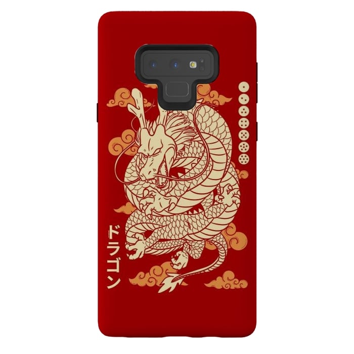 Galaxy Note 9 StrongFit Japanese Legendary Dragon by LM2Kone