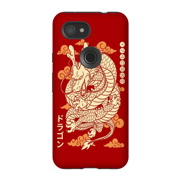 Pixel 3A StrongFit Japanese Legendary Dragon by LM2Kone