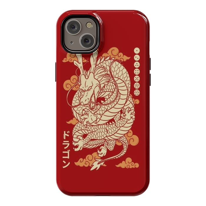 iPhone 14 Plus StrongFit Japanese Legendary Dragon by LM2Kone
