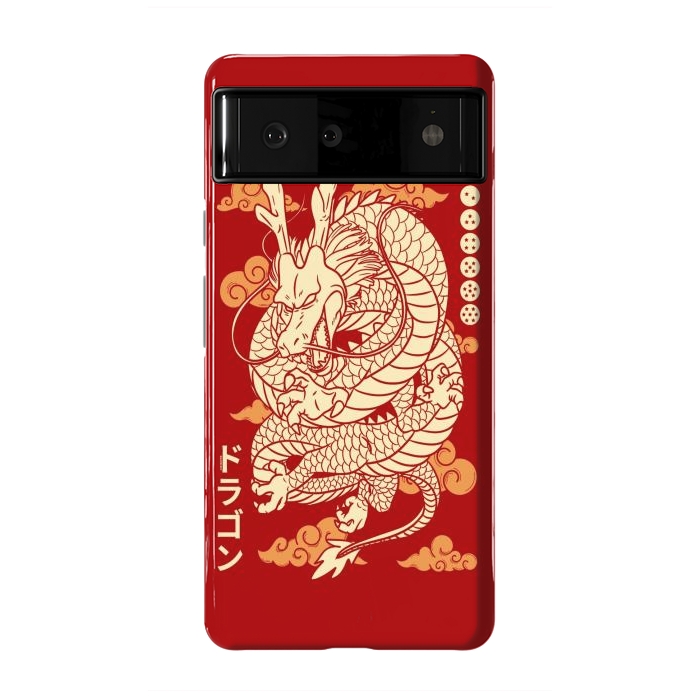 Pixel 6 StrongFit Japanese Legendary Dragon by LM2Kone