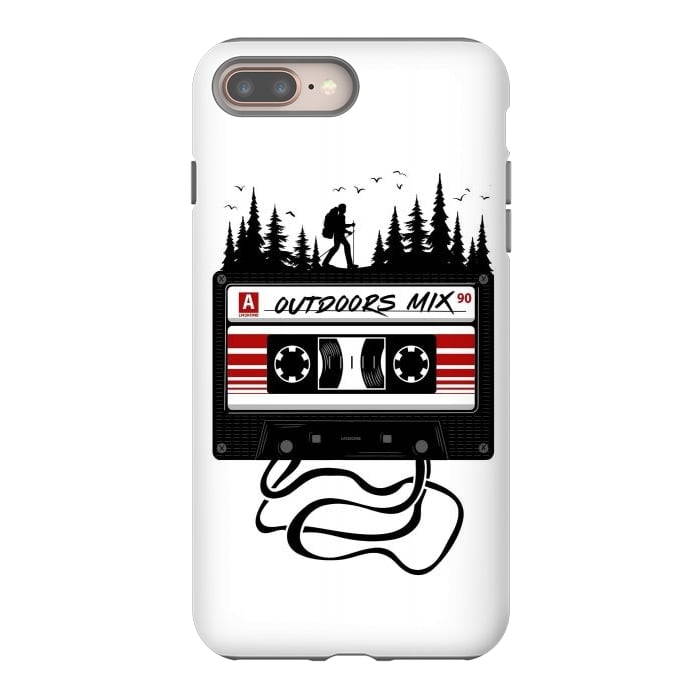 iPhone 7 plus StrongFit Mixtape Forest Music by LM2Kone