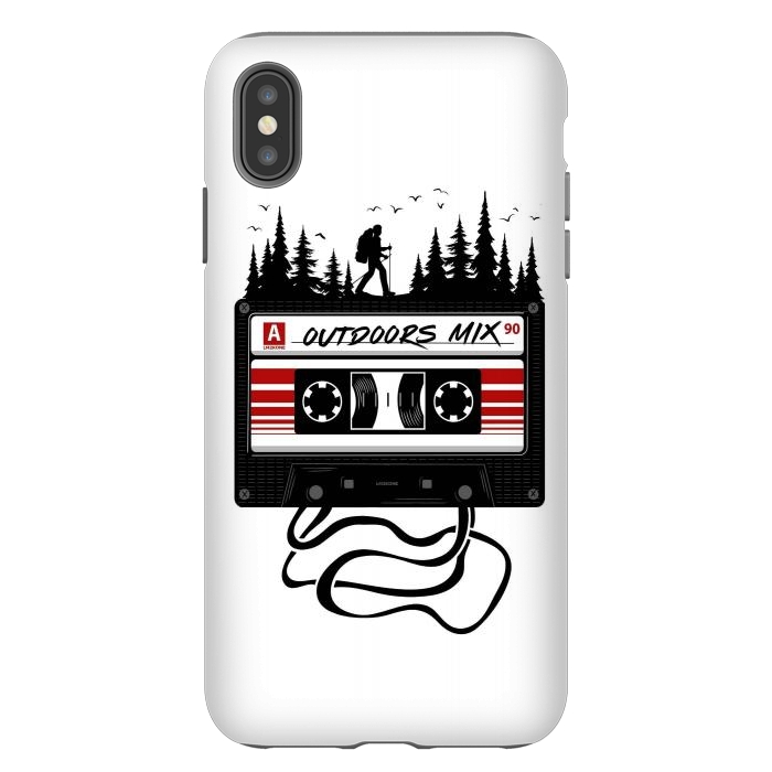 iPhone Xs Max StrongFit Mixtape Forest Music by LM2Kone