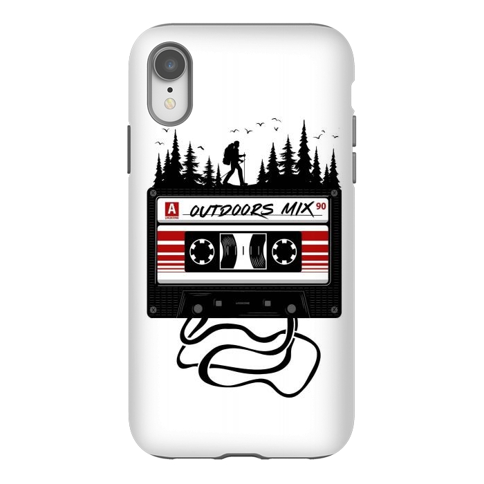 iPhone Xr StrongFit Mixtape Forest Music by LM2Kone