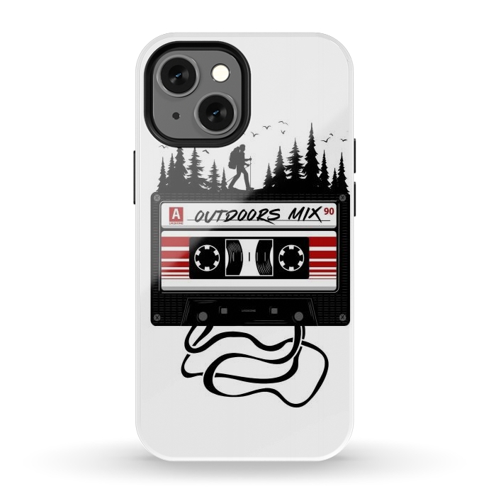 iPhone 12 mini StrongFit Mixtape Forest Music by LM2Kone