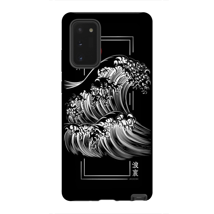 Galaxy Note 20 StrongFit Modern Kanagawa's Wave - Silver by LM2Kone