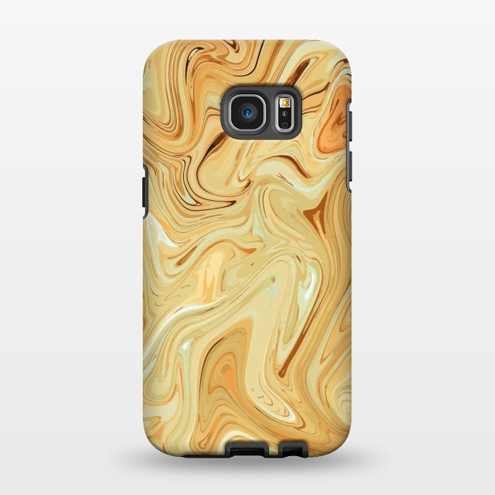Galaxy S7 EDGE StrongFit Different Abstract, Liquid Pattern, Marble Effect by Creativeaxle