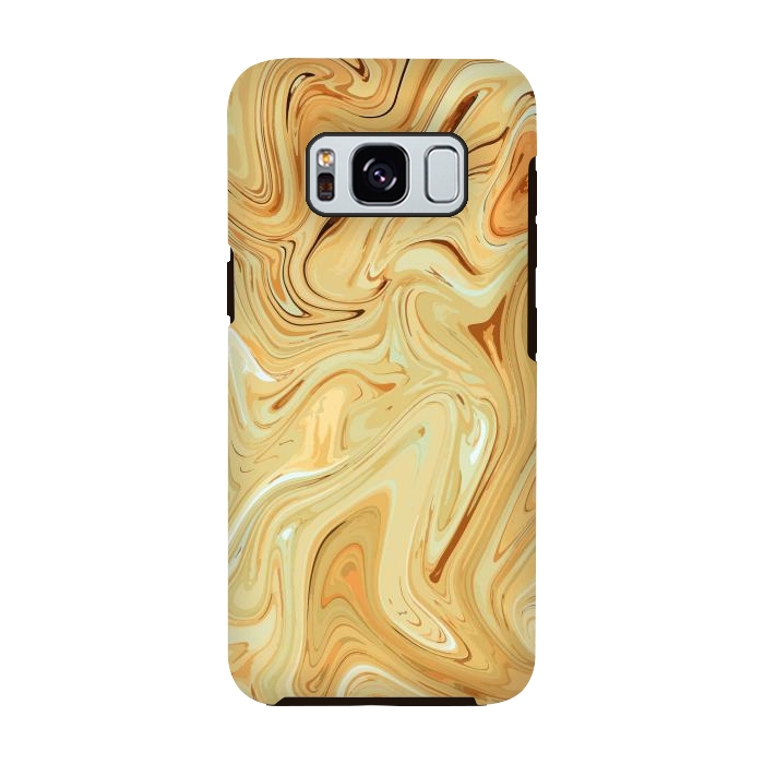 Galaxy S8 StrongFit Different Abstract, Liquid Pattern, Marble Effect by Creativeaxle
