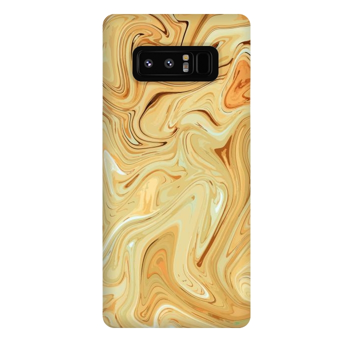 Galaxy Note 8 StrongFit Different Abstract, Liquid Pattern, Marble Effect by Creativeaxle