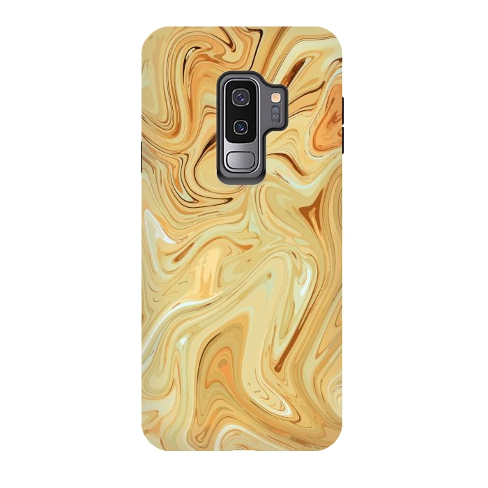 Galaxy S9 plus StrongFit Different Abstract, Liquid Pattern, Marble Effect by Creativeaxle