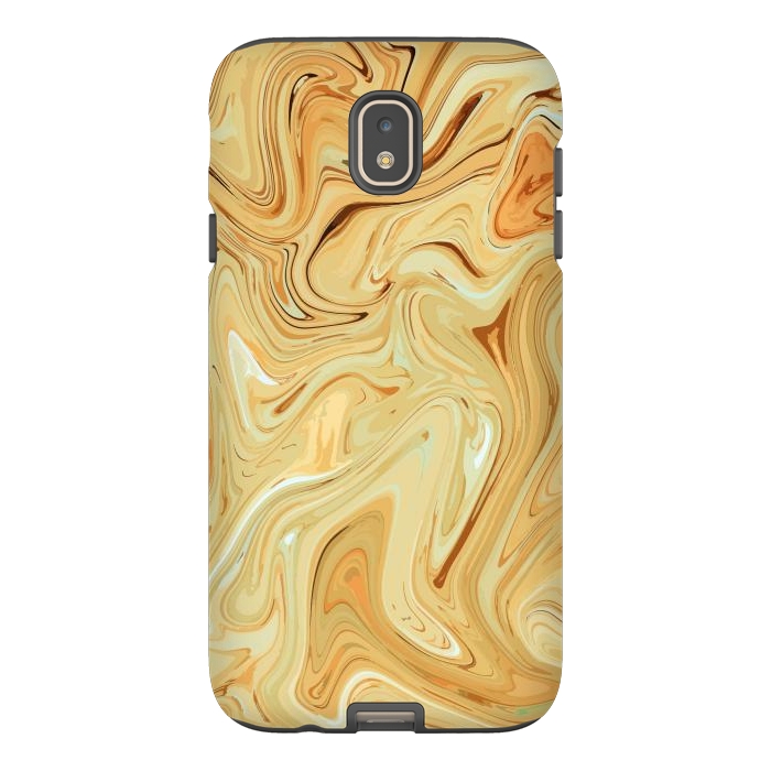 Galaxy J7 StrongFit Different Abstract, Liquid Pattern, Marble Effect by Creativeaxle