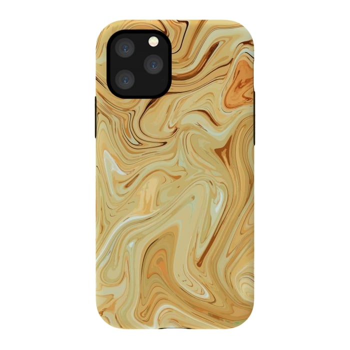 iPhone 11 Pro StrongFit Different Abstract, Liquid Pattern, Marble Effect by Creativeaxle
