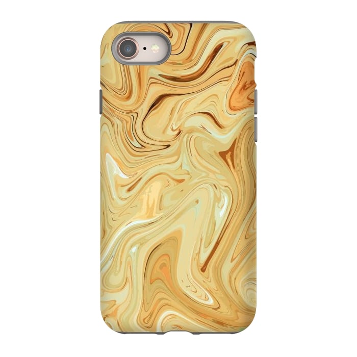 iPhone SE StrongFit Different Abstract, Liquid Pattern, Marble Effect by Creativeaxle
