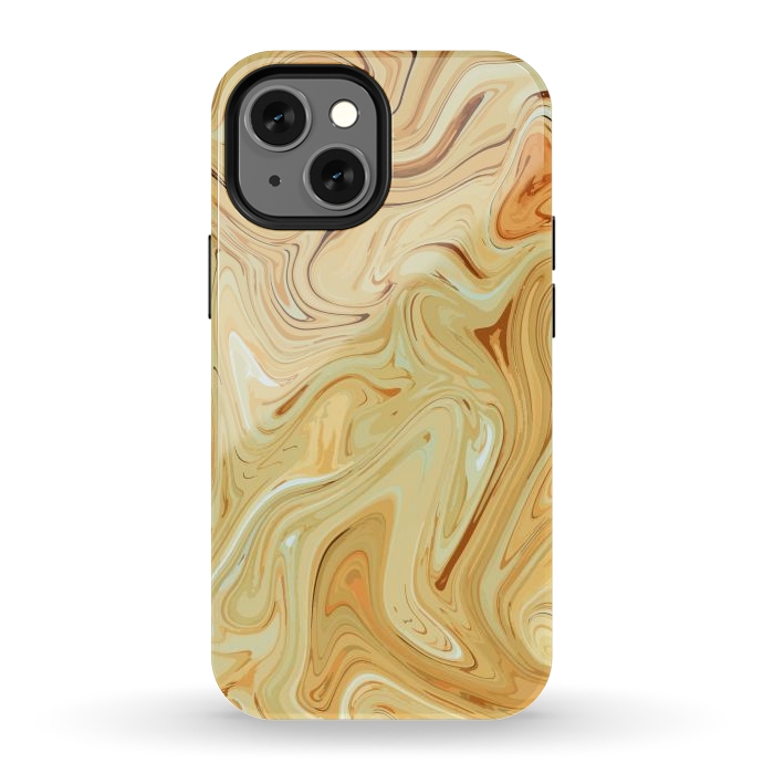 iPhone 12 mini StrongFit Different Abstract, Liquid Pattern, Marble Effect by Creativeaxle
