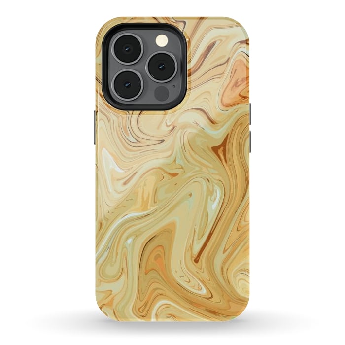 iPhone 13 pro StrongFit Different Abstract, Liquid Pattern, Marble Effect by Creativeaxle