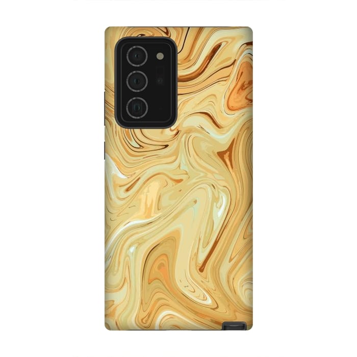 Galaxy Note 20 Ultra StrongFit Different Abstract, Liquid Pattern, Marble Effect by Creativeaxle